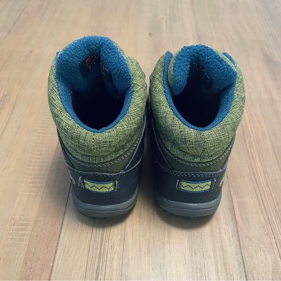 See Kai Run | Atlas II Insulated Boots Toddler Size 12 Green Hook & Loop - Picture 3 of 8